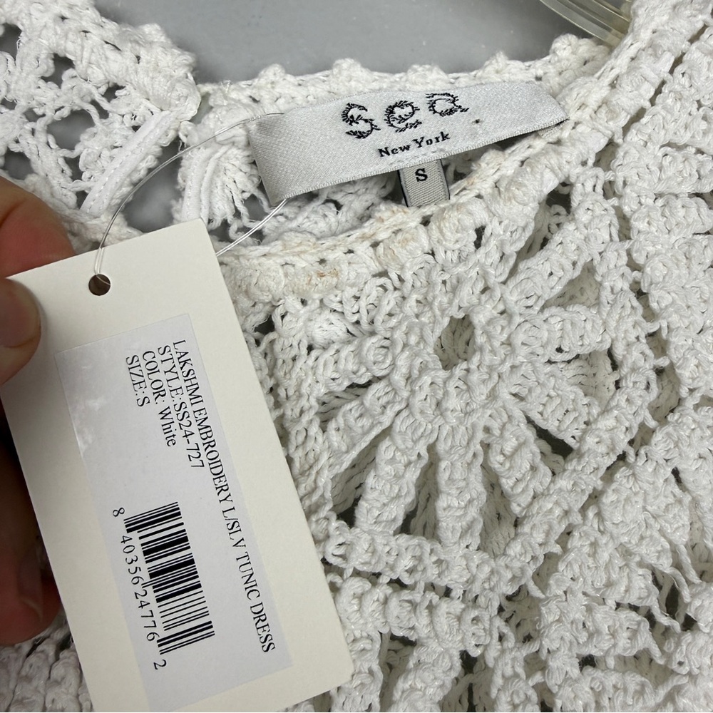 Tuckernuck SEA New York Crochet Lakshmi Swim Cover Dress - Picture 7 of 8